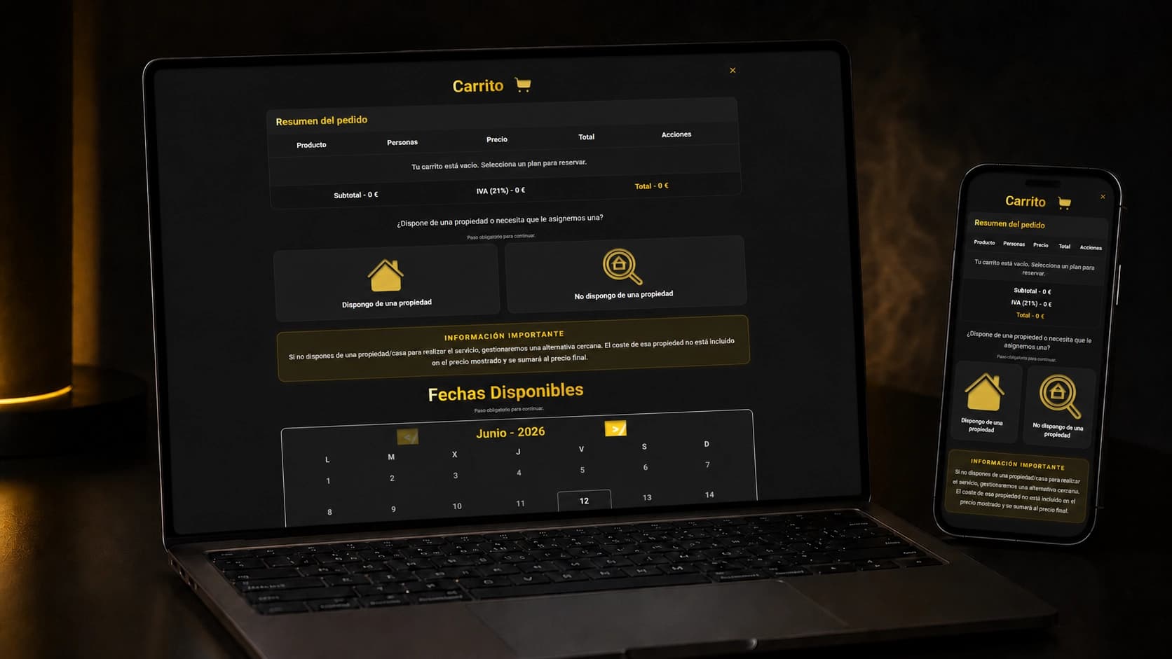Web completa y personalizada para Beefergrill - captura 4
